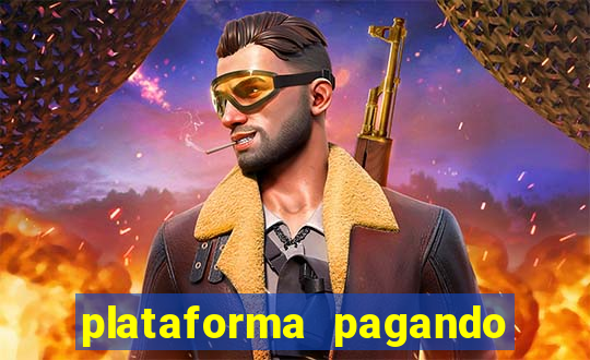plataforma pagando no cadastro cassino